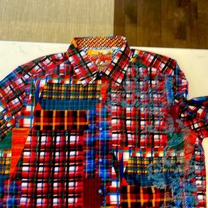 Men’s Large Robert Graham beautiful unworn brand new dress shirt